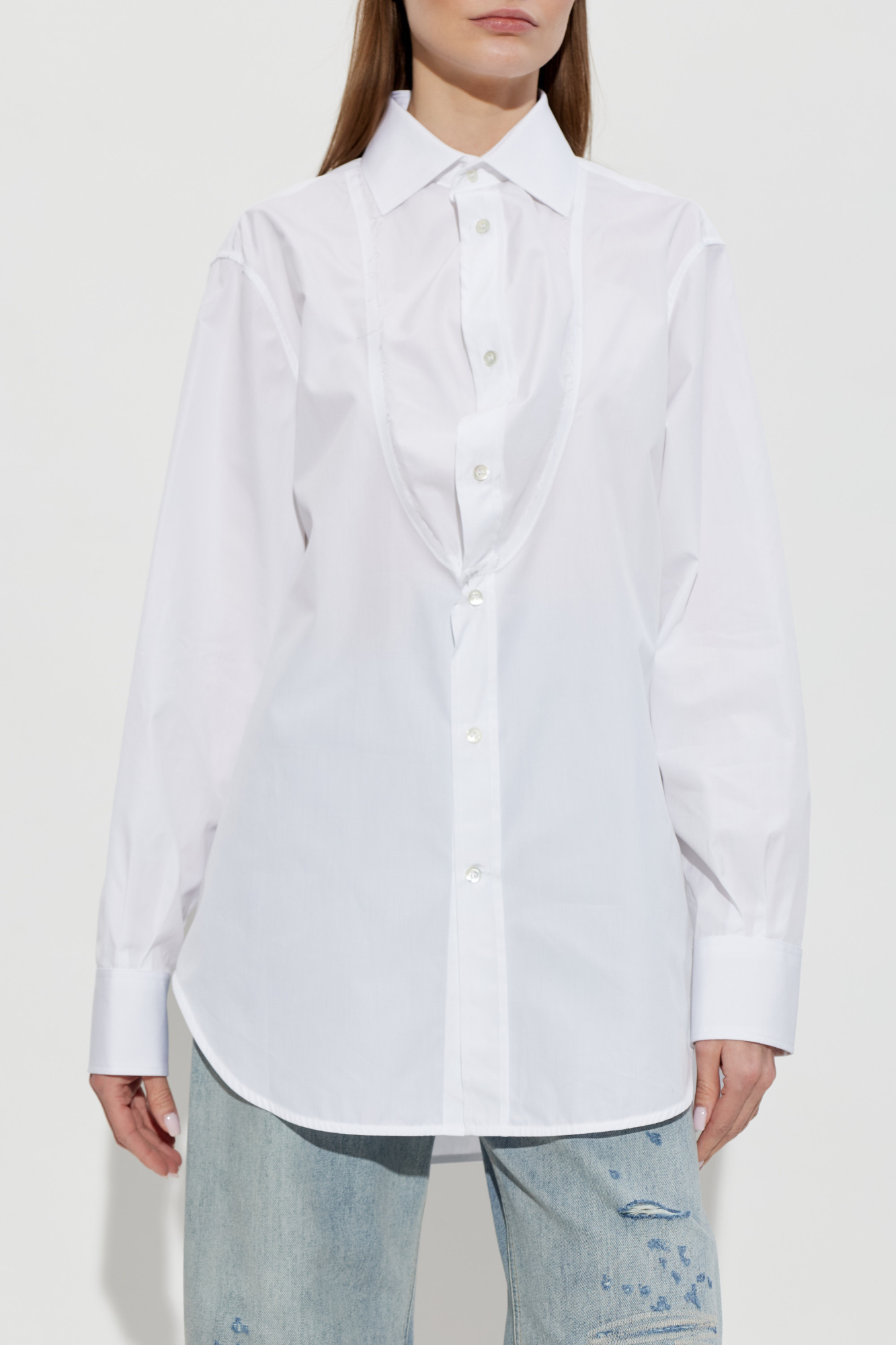 Maison Margiela Cotton shirt | Women's | Vitkac